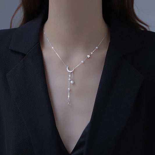 Star Moon Necklace